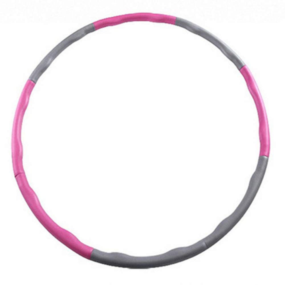 zaizai Hula Hoop, Hula Hoop d'exercice De Remise en Forme, Hula Hoop Détachable, Hula Hoop De Fitness Pliable, 8 Segments Design-Professional Soft Fitness Hula Hoop pour Brûler Les Graisses
