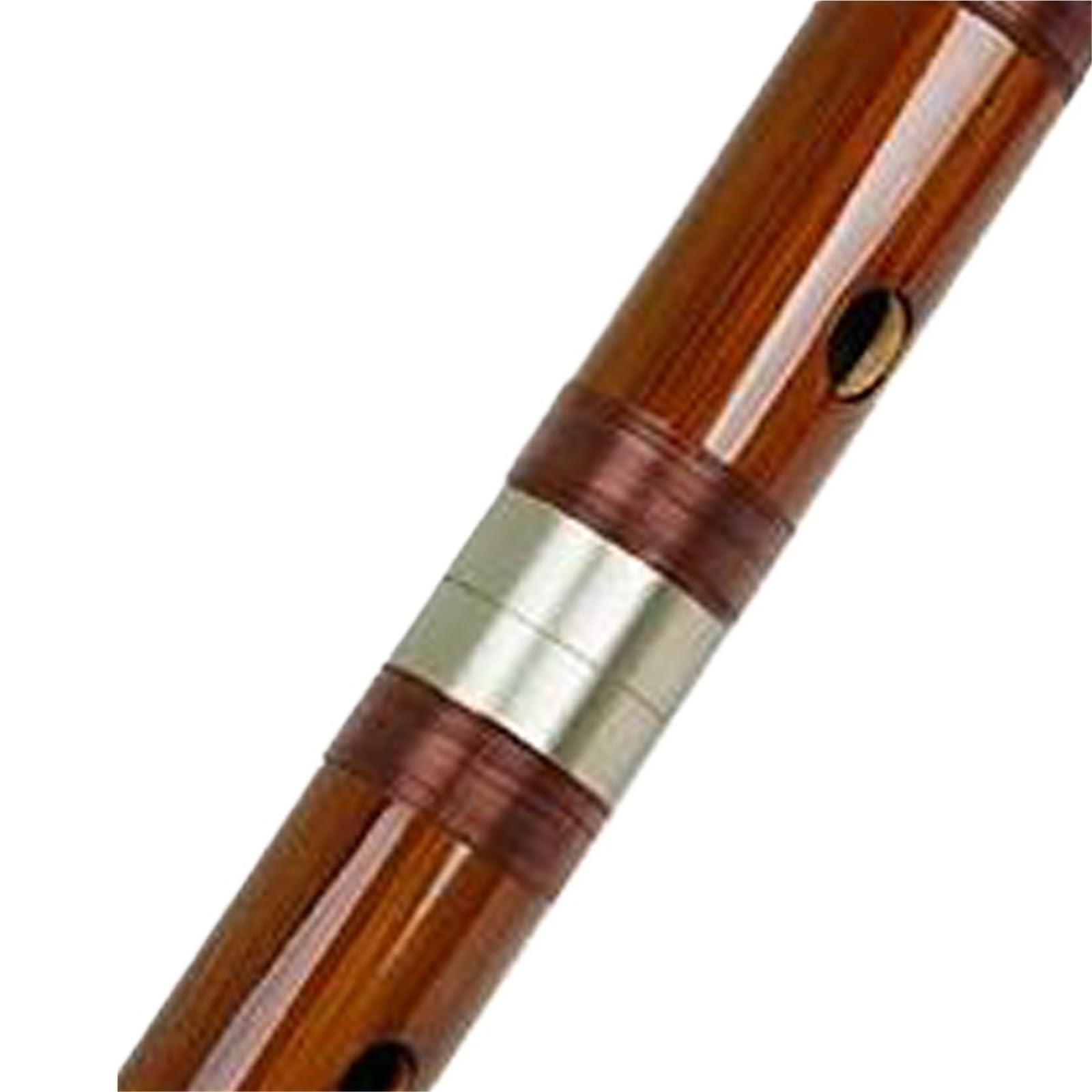 Bambusowy Flet Flet Bambusowy Dla Początkujących Tradycyjny Instrument Do Nauki Gry Na Drewnianym Klarnecie Muzycznym(Brown)