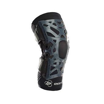 DonJoy Performance WEBTECH Knee Support Brace for Men and Women | Knee Pain Relief Compression Undersleeve Support | Silicone Web Technology with Silicone Web Technology Black, Large