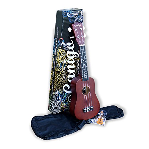 Canigó Uk-can05 - Ukelele soprano, color marrón Cover