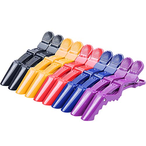 Hair Clips for Women Plastic Hair Sectioning Clips - Durable Alligator Hair Clip with Non Slip Grip for Separating Strands Hairpins Salon Hair Care Styling Tools