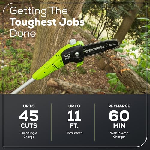 Greenworks 40V 8-Inch Polesaw