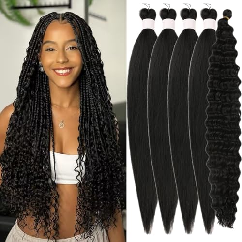 Leticia Black EZ Braid Boho Hair