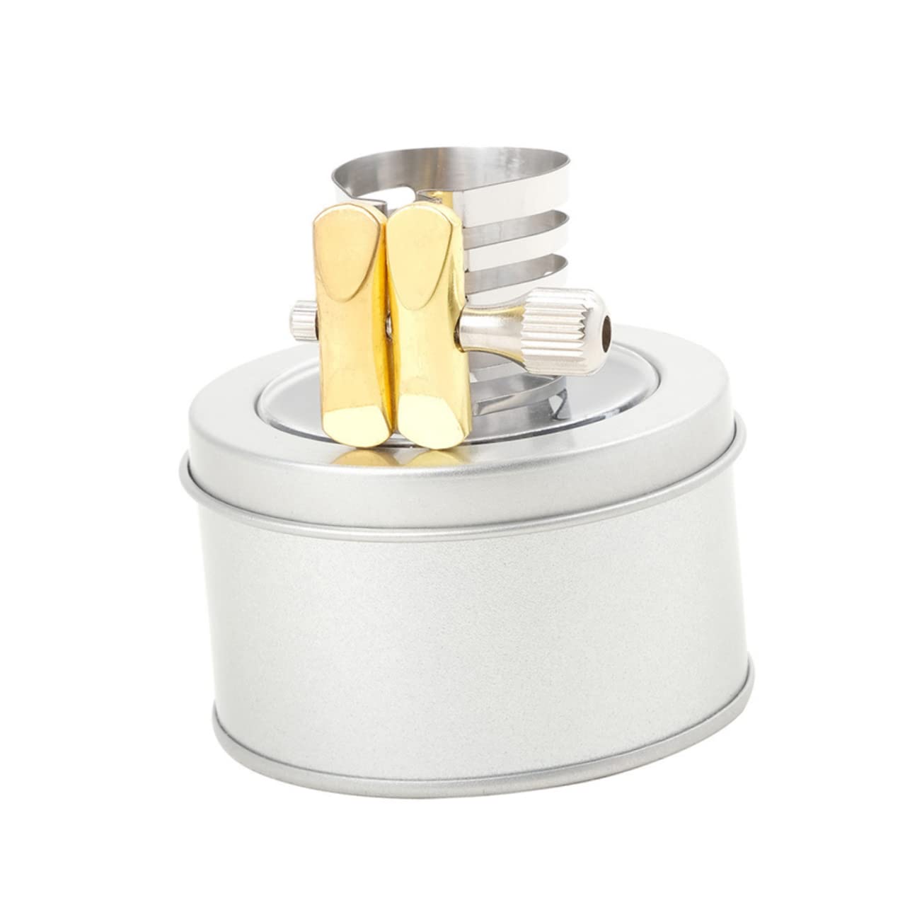 ibasenice 2stücke Stainless Steel Saxophon Clip Robuster Für Saxophon Als Ersatzteil Für Altsaxophon Tenorsaxophon Und Sopran Leicht Und Langlebig Dekorativer Look