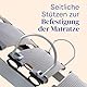 Geriafy – Elektrisch Verstellbares Doppelbett 180x200 cm | Verstärkter Lattenrost mit Breiten Buchenlatten | Steuerung per Kabel-Fernbedienung