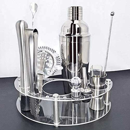 Set 12 Piezas Bartender con Soporte y Coctelera 550 ml miniatura 1