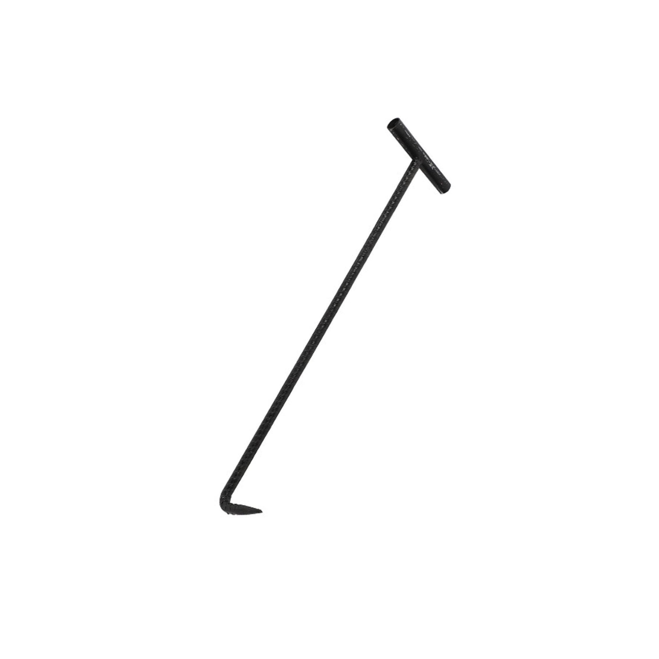Alcxazs Sturdy T Shape Lifter Tool Specificity For Rigid Heavy Lifting Jobs Guarantees Efficient Cover Management T Shape Hook Lifter Tool Drain Cover Pulling