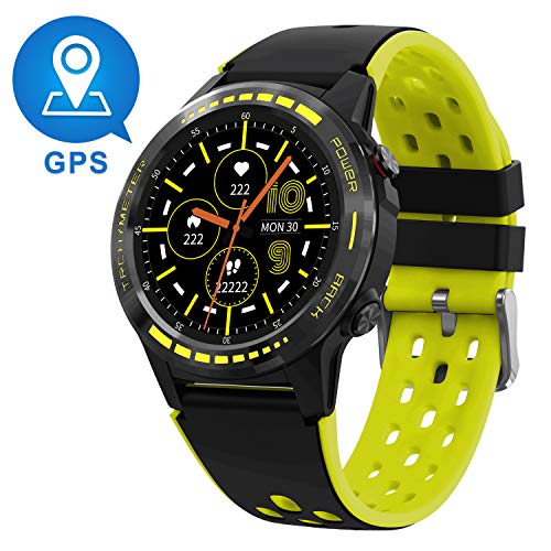 Smart Watch (GPS + Barometer + Altimeter + Compass), Full HD Touchscreen, All-Day