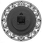 Decorative Iron Style Wall Clock 12 Inch Silent Battery Operated Vintage Elegant Retro Clocks for Living Room Decor, Kitchen Office Dining Room Bedroom School Classroom (13736) - Image 5
