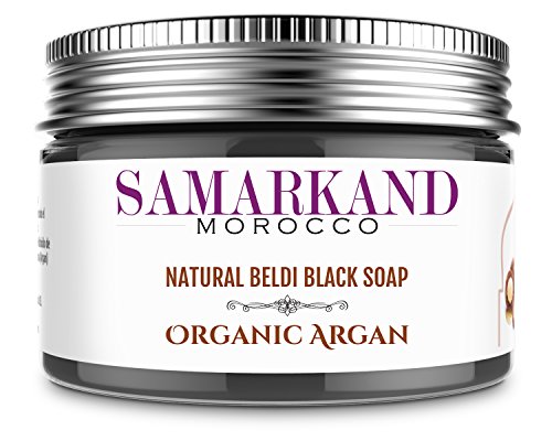 Set di Sapone Nero Marocchino per Hammam con Olio