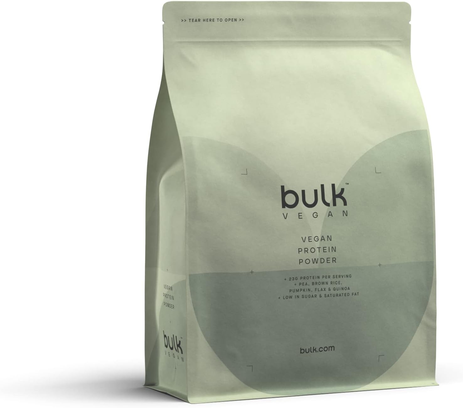 Bulk Vegan Protein Powder, Vanilla, 1 kg, Packaging May Vary