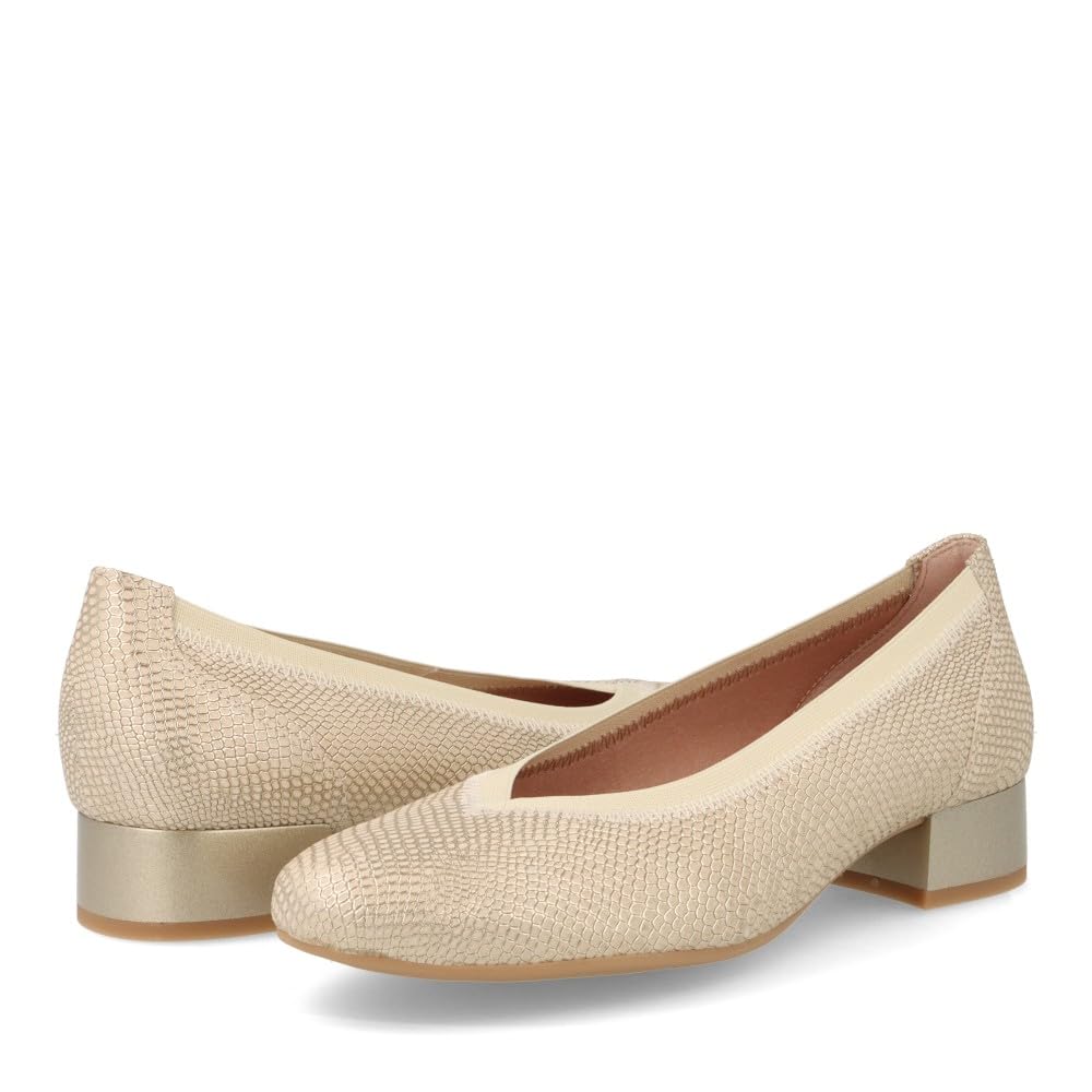 PITILLOS ZAPATO DE SALON CON ELASTICO 5710 ORO - 36
