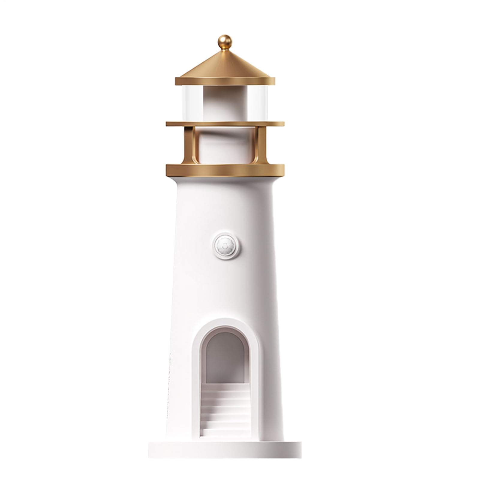 Luz nocturna costera | Luz nocturna de noche | Proyector de luna con | temática náutica para dormitorio, habitación de los niños, mesita de noche, guardería, recargable por USB