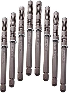 Floating Shelf Brackets -8 Pack Heavy Duty Wood Invisible Shelf Brackets with Screws,DIY Adjustable Hardware Blind Supports Shelves 120LBS (Ø10 x 100mm)
