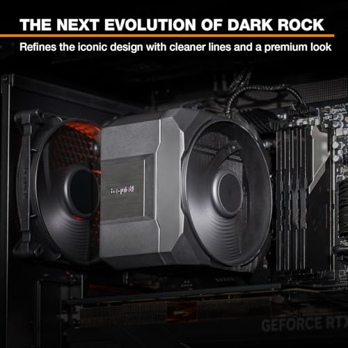 Image of be quiet! Dark Rock 6 Air Cooler, High CPU Cooling Performance, Semi-Passive Quiet Mode, 6 High Performance Heat Pipes, Silent Wings 135mm PWM Fan, High RAM and VRM Cooler Compatibility