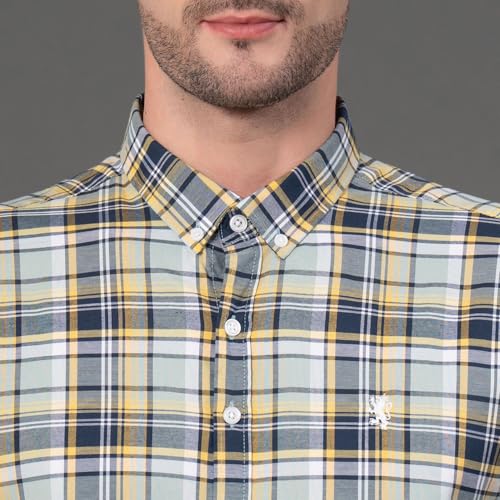 Image of Red Tape Men's Cotton Regular Fit Shirt