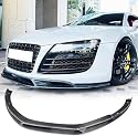 DKLIMA Frontstoßstange Lippe für Audi R8 GT V8 V10 Spyder Coupe Convertible 2007 2015, Schutz Splitter Body Kit Auto Frontstoßstange Lippe Spoiler