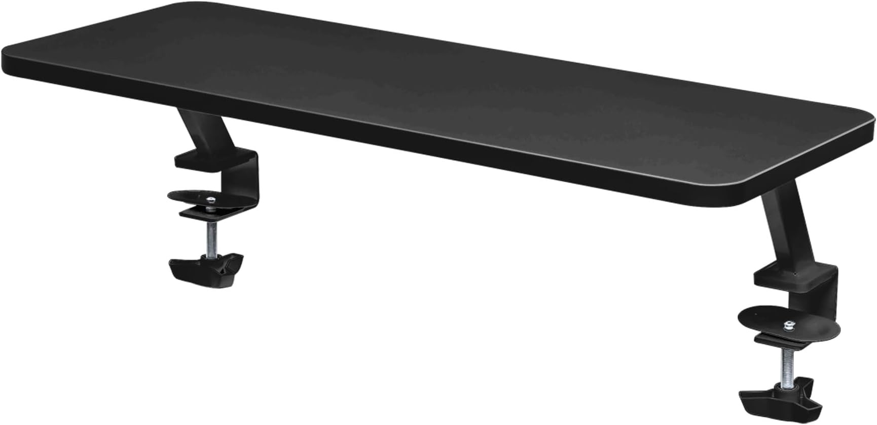 ottostyle.jp Monitor Stand, Monitor Stand, Desktop, Clamp Type, Display Fixed, Depth 10.2 x Height 5.1 inches (26 x 13 cm), Tabletop, Keyboard Storage, PC, PC, Rack, Desk Extension, Stylish, 25.6 inches (65 cm) Wide, Black