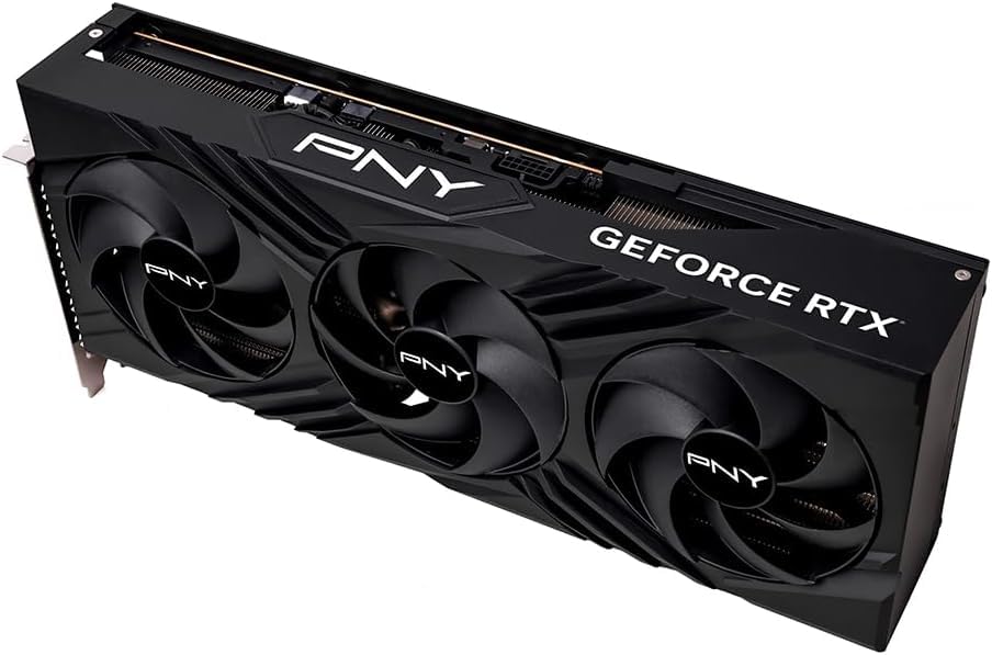 Image of PNY GeForce RTX 4090 24GB Verto Triple Fan Graphics Card DLSS 3 (384-bit PCIe 4.0, GDDR6X, Supports 4k, Anti-Sag Bracket, HDMI /DisplayPort)