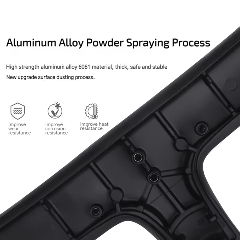 Manillar de Aluminio para Bicicleta de Carretera (23,8 mm, Integrado, 400 mm): Accesorio Ligero para Ciclismo de Carretera.