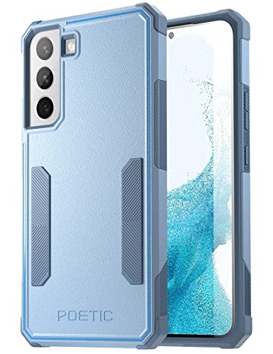 Poetic Neon Series Case Designed for Samsung Galaxy S22 Plus 5G 6.6 inch, Dual Layer Heavy Duty Tough Rugged Lightweight Slim Shockproof Protective Case 2022 Cover for Galaxy S22+ 5G, Black