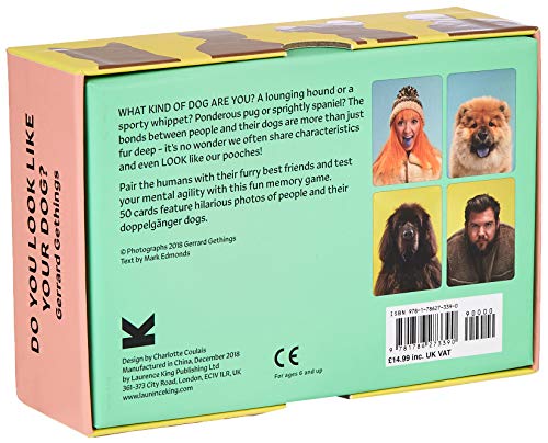 Do You Look Like Your Dog?: Match Dogs with Their Humans: A Memory Game (Card Games),9781786273390, Teal/Turquoise Green