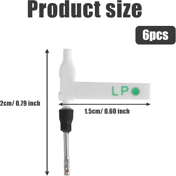 3pcs BSR Needle Stylus, Double-sided Record Player Needle Replacement