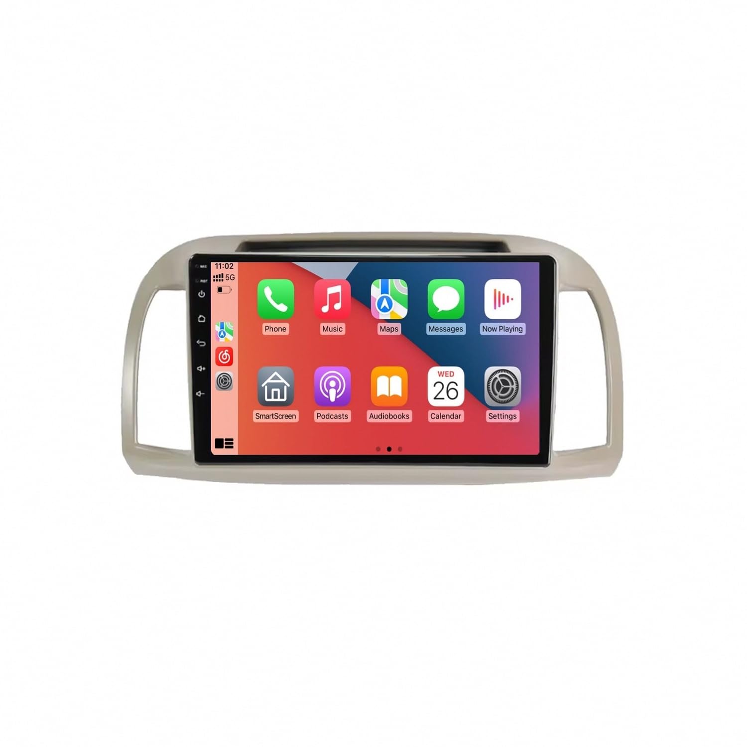 Radio de Coche para Nissan March K12 Evita Multas con Bluetooth 8