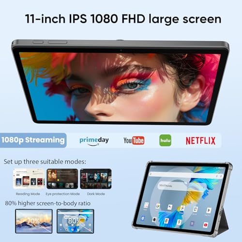 Image of 10.1 inch Android Tablet, Octa-core Processor, 10GB RAM 64GB ROM Gray