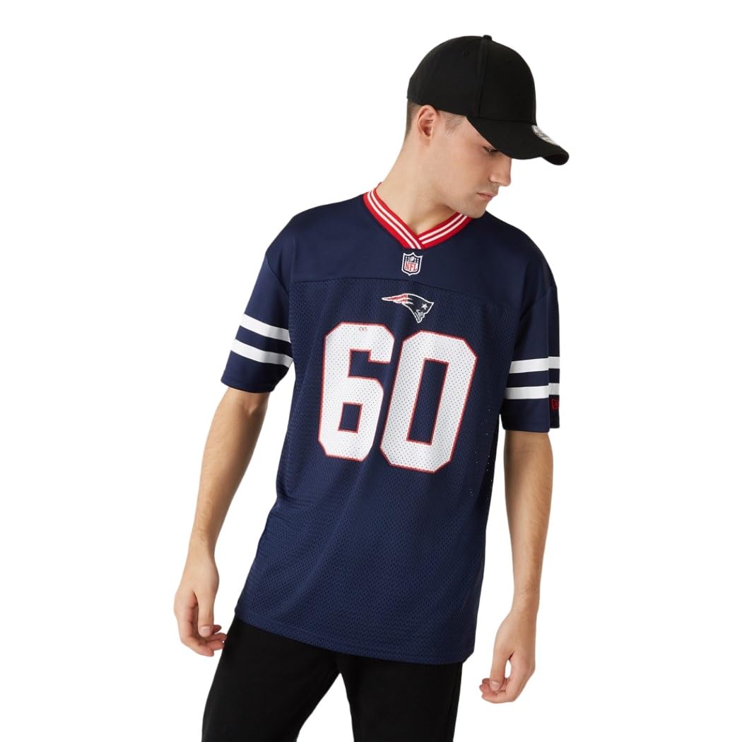 New Era New England Patriots NFL Established Number Blue T-Shirt