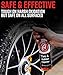 Adam's Polishes Tire & Rubber Cleaner (Gallon) - Removes Discoloration From Tires Quickly - Works Great on Tires, Plastic Trim, and Rubber Floor Mats