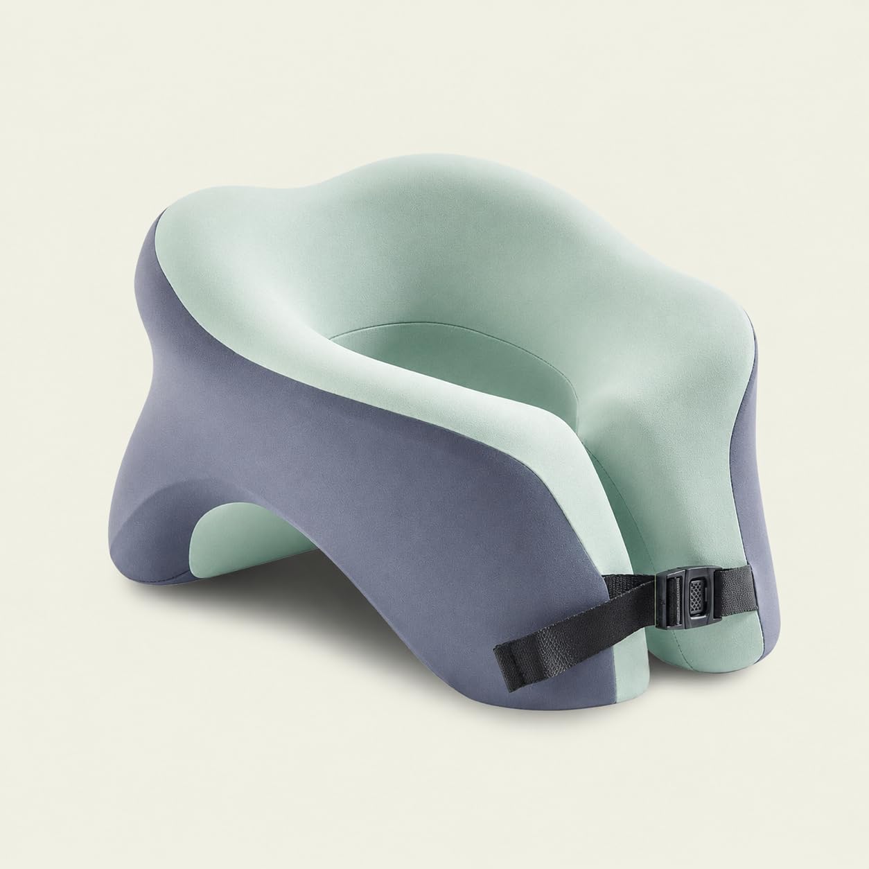 BEYOND PRODUCTS Lightweight Neck Pillow for Travelling - 100% Hi-Per Foam, Memory Foam Neck Support for Flight, Desk, Car, Ortho & Cervical Relief - Essential Travel Accessories-image-12