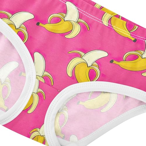 Joisal Bananas Pink Girls Underwear Toddler 2t Cotton Cute Panties Girl Print Briefs Kids Undies4