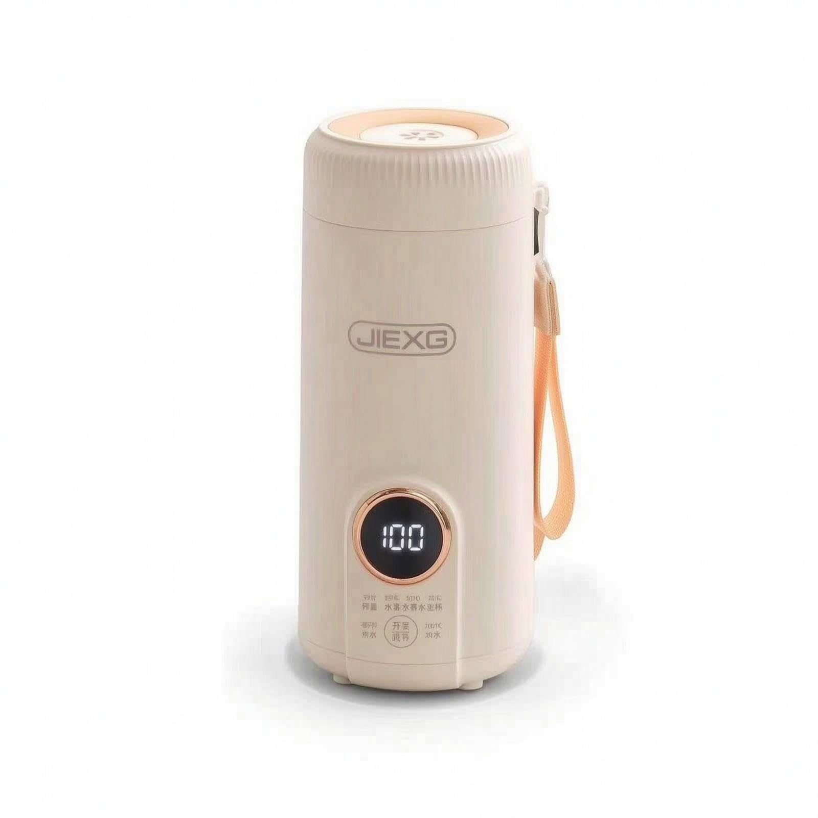 Electric Kettle Cup Leak-Resistant Travel Kettle with Temperature Display Insulated Portable Water Boiler for Commuters, Students, Office, Dorm 316 Liner 6-gear-image-35