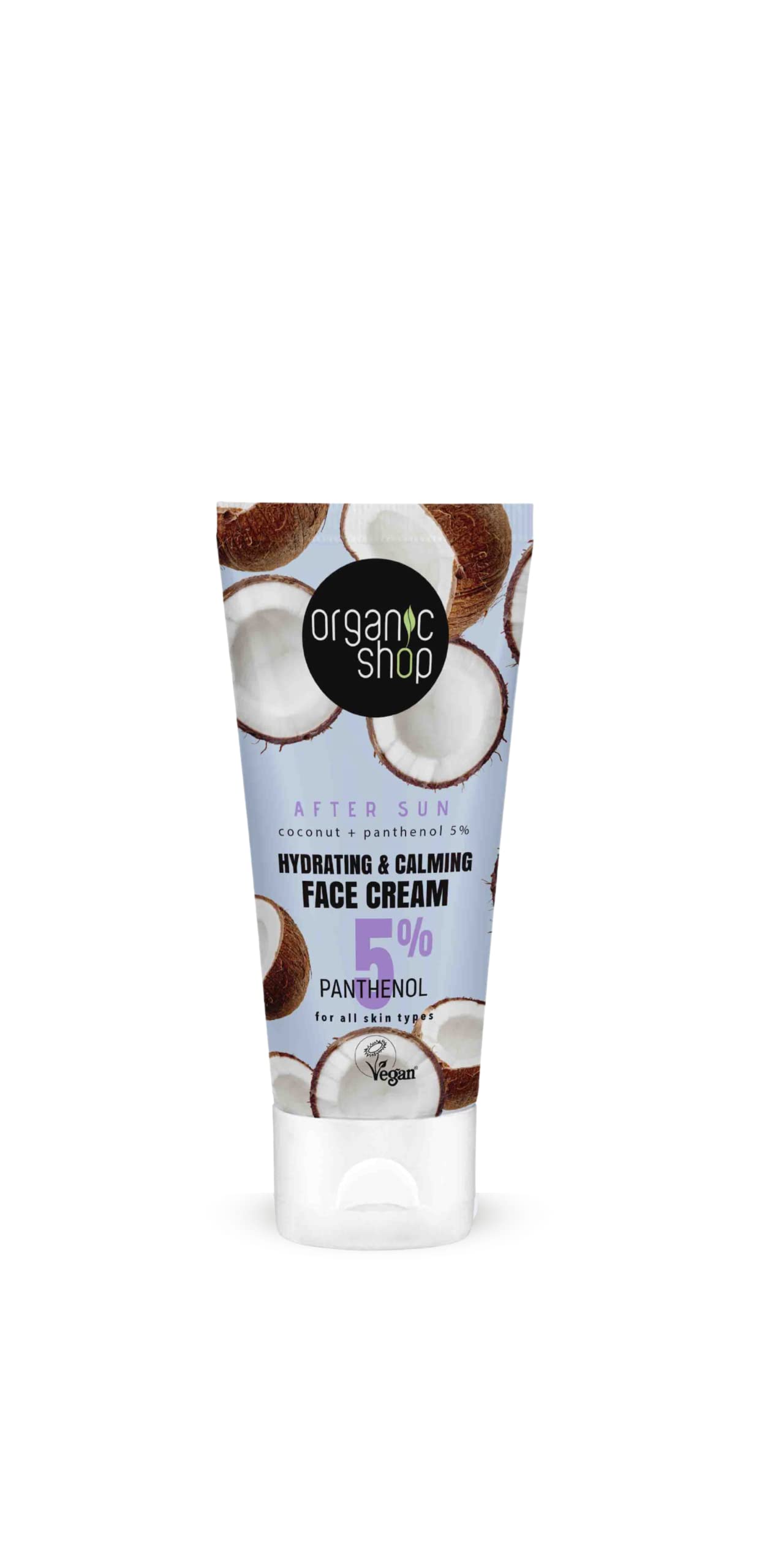 Organic Shop Suncare After Sun hydrating & calming Face Cream, 50 ml