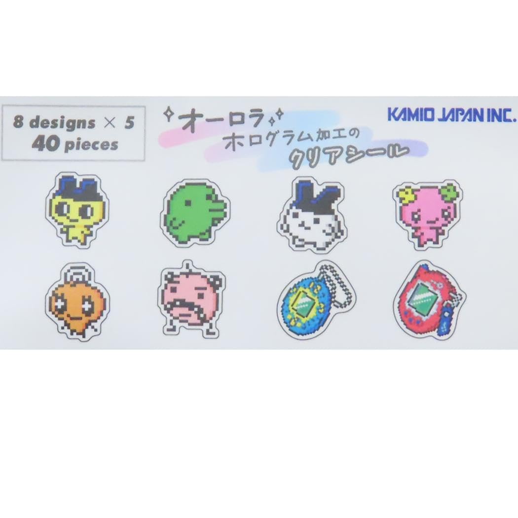 Amazon.co.jp: たまごっち[フレークシール]オーロラホログラムクリア