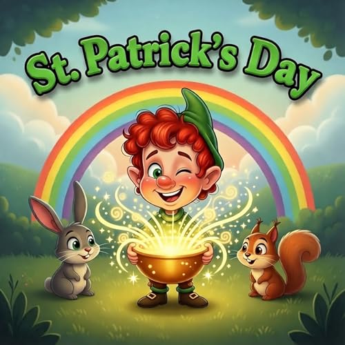 St. Patrick’s Day : A Magical Children’s Picture About a Tiny Leprechaun, Rainbows, Pots of Gold, Kindness, Courage, Faith, and the TrueTreasure of Giving