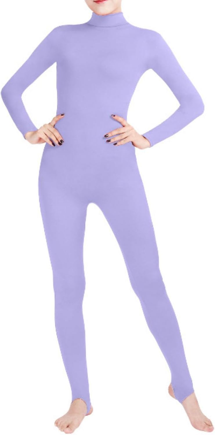 Adult Spandex Bodysuit Unitard Costume Zentai Suit Men's Women's Fancy Dress Dancewear Without Hood Feet Hands