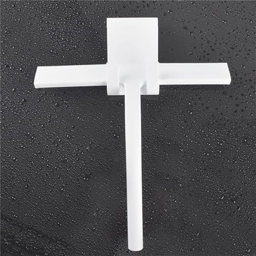 Grattoir multifonction en silicone pour enlever l'eau de douche et vitres
