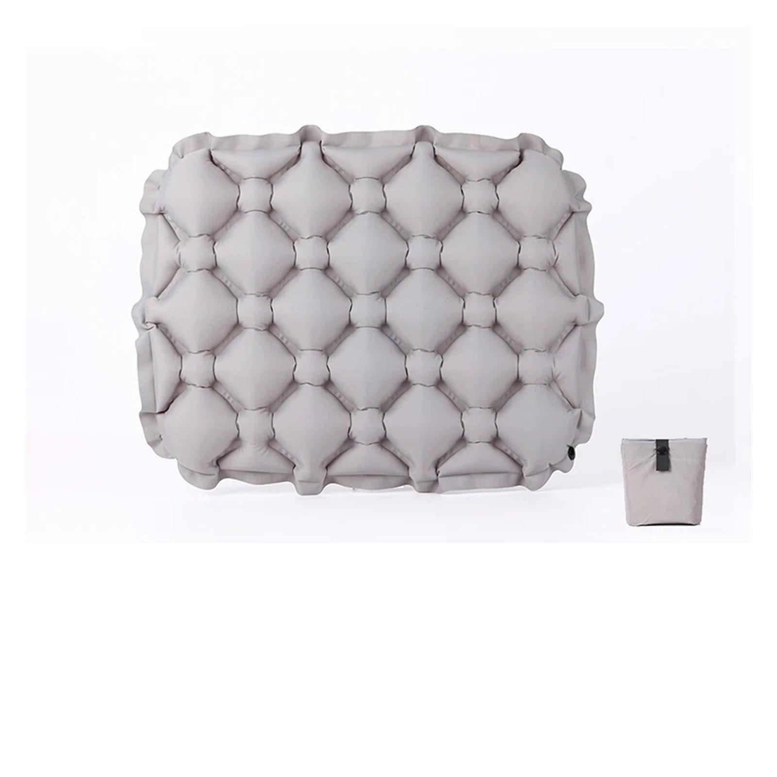Hviyroi car seat cushion Inflatable Portable Travel Seat Cushion Water Resistant(Grey)