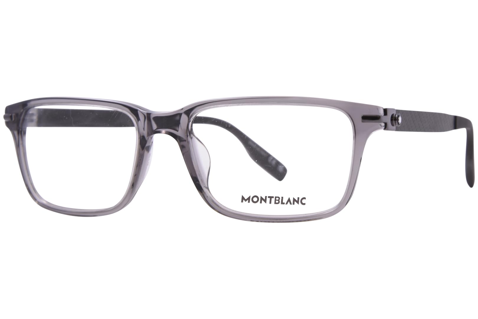 Montblanc MB0252O Optical Frame Man Acetate Occhiali, Uomini, Multicolore, Taglia Unica