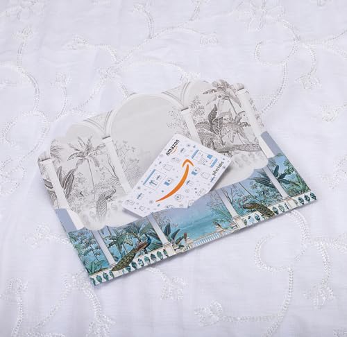 Image of Amazon Pay Gift Card - Royal Peacock Theme Wedding Gift Envelope
