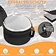 OUUTMEE 5-teiliges Trommeltaschen-Set für Snare Drum, 12 Tom, 13 Tom, 16 Floor Bass Tom, 18 Tom, 22/24 Bass Drum, 8MM