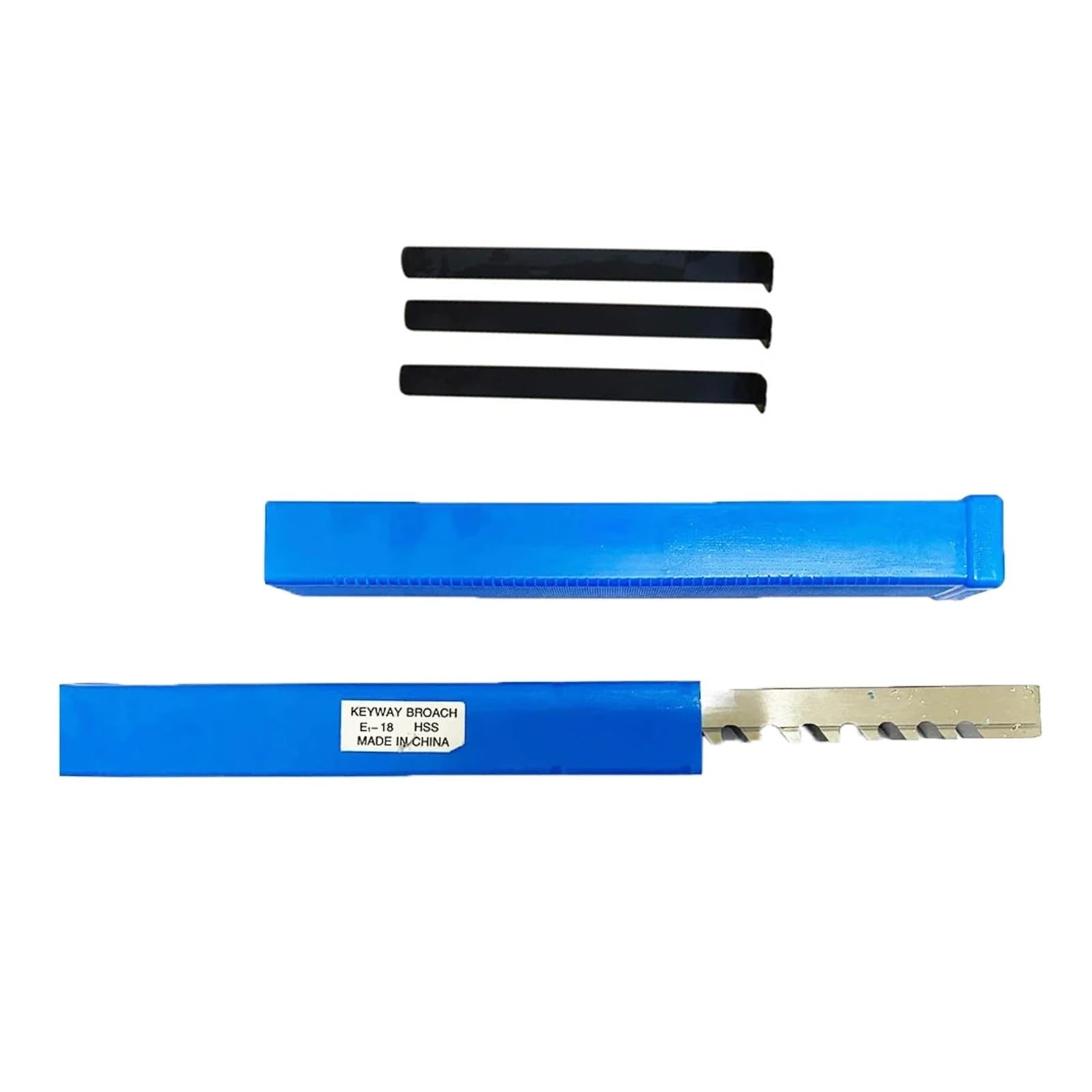 1PC 2/3/4/5/6/8/10/12/14/16/18mm Type A1/B1/C1/D1/E1 Broches de rainurage à Pousser Outils de rainurage HSS pour Machine-Outil CNC pour Tour (B1 5mm)