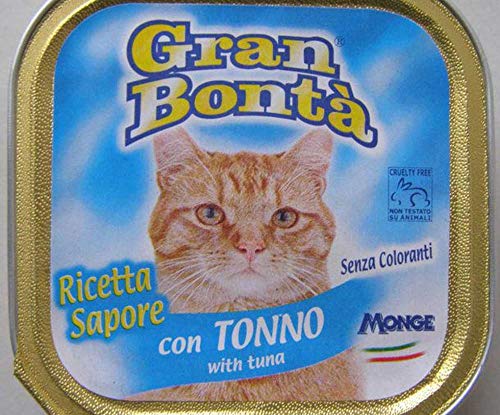 Gran Bonta Paté de Atún Para Gatos 100g, Monge, Gran Bonta, Patés,...