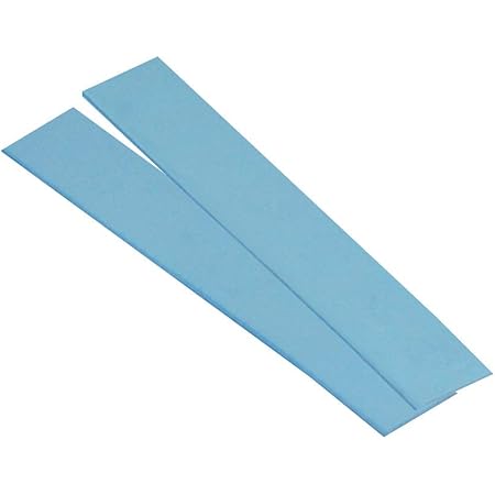 ARCTIC Thermal Pad, 2 Pezzi (120 x 20 x 1,0 mm) - Pad Termico, Eccellente Conduzione del Calore attraverso Silicone e Stucco Speciale, Bassa Durezza, Installazione Facile - Blu