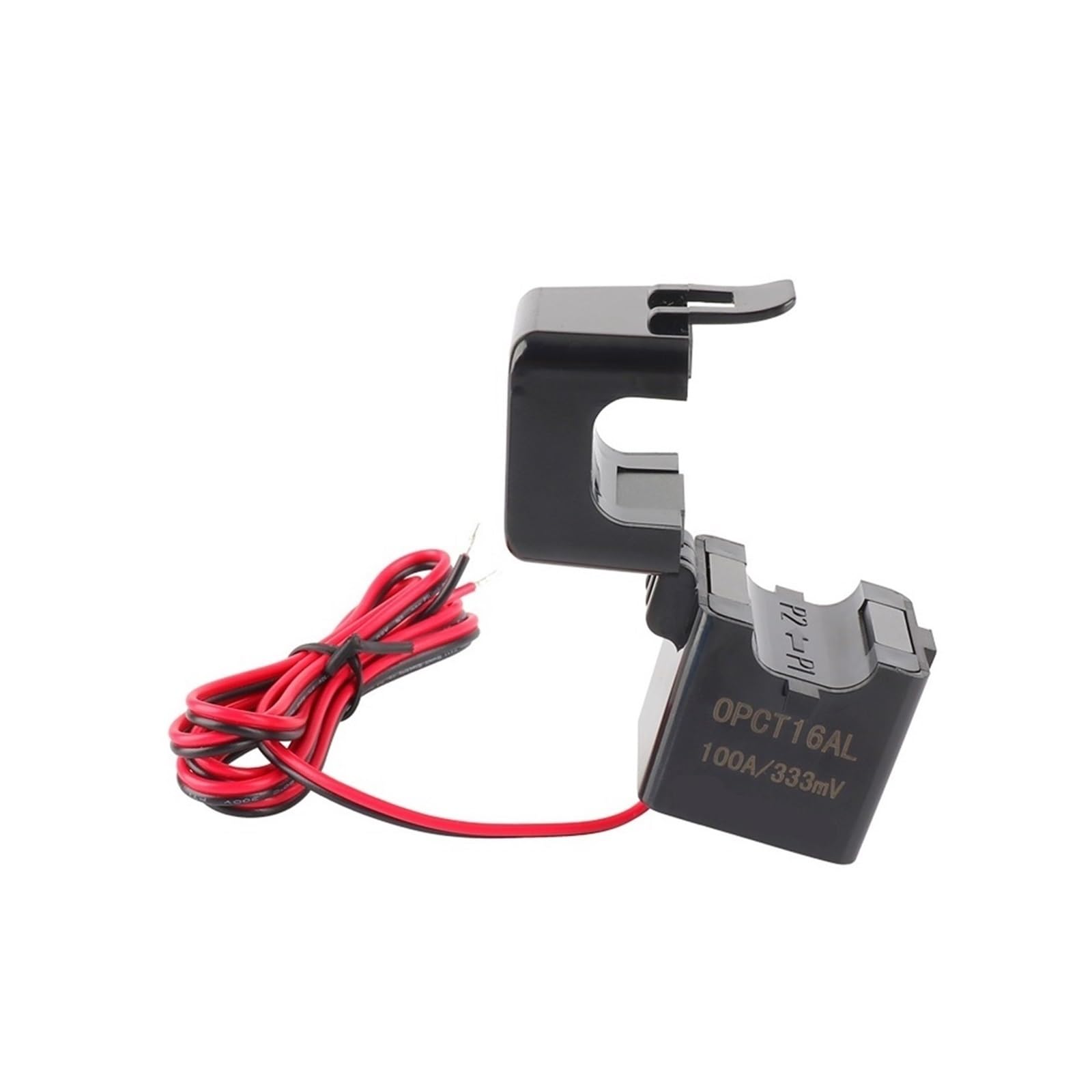 LZIKKGKI OPCT16AL Clamp CT AC 5A 15A 20A 30A 40A 50A 60A 100A / 1V Split Core Current Transformer(OPCT16AL 60A-1V)