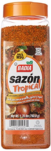 Badia Sazón Tropical with Annatto & Coriander 1.75 lbs