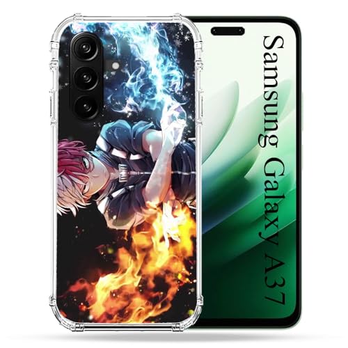 Coque Samsung A37 5G Shoto Todoroki Manga My Hero Academia antichoc