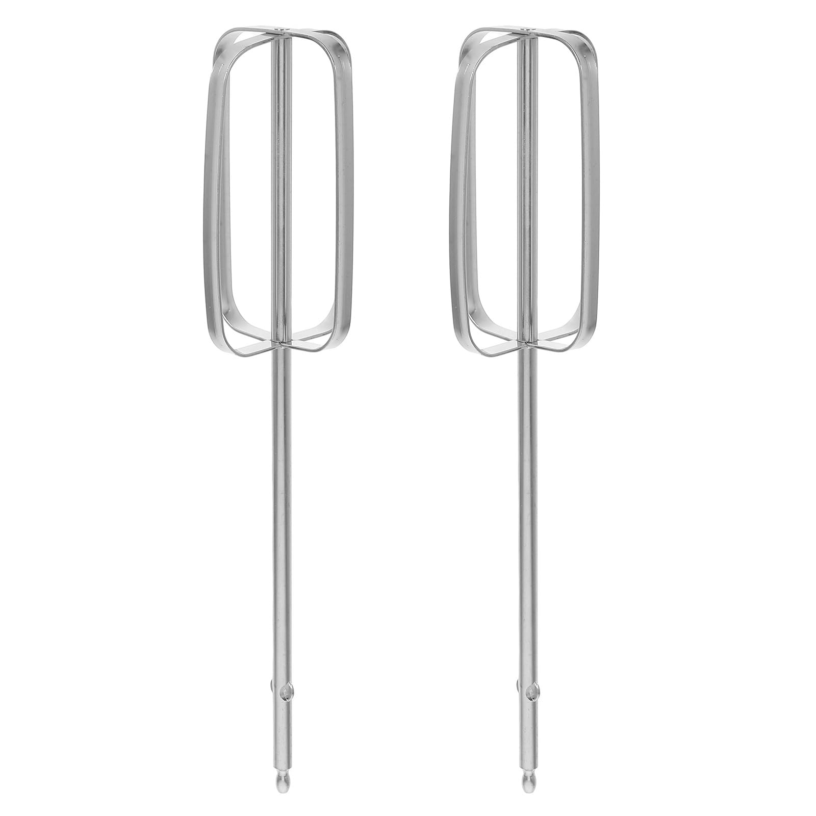 Amosfun Accesorios Universal para Batidor De Huevos EléCtrico 2 Piezas De 304 Acero Inoxidable De 4 Palas Y Batidor De 12 Alambres Ideal para Cocina Y Repostería